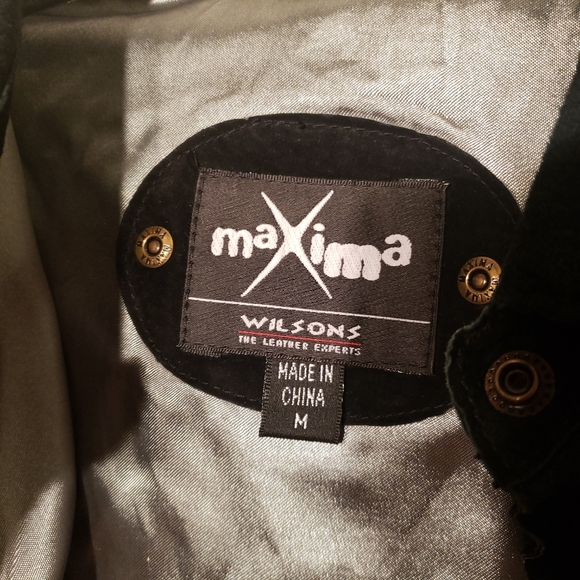 Wilsons Vintage Leather/Suede Maxima Jacket - Picture 3 of 6